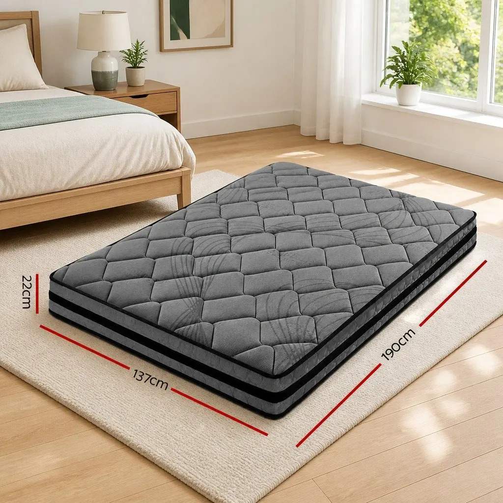 22cm Pocket Spring Double Mattress with Soft Quilting