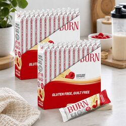 Premium Protein Bars with White Chocolate Raspberry Flavor
