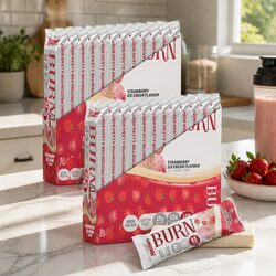 Premium Strawberry Ice Cream Protein Bar 12x40g
