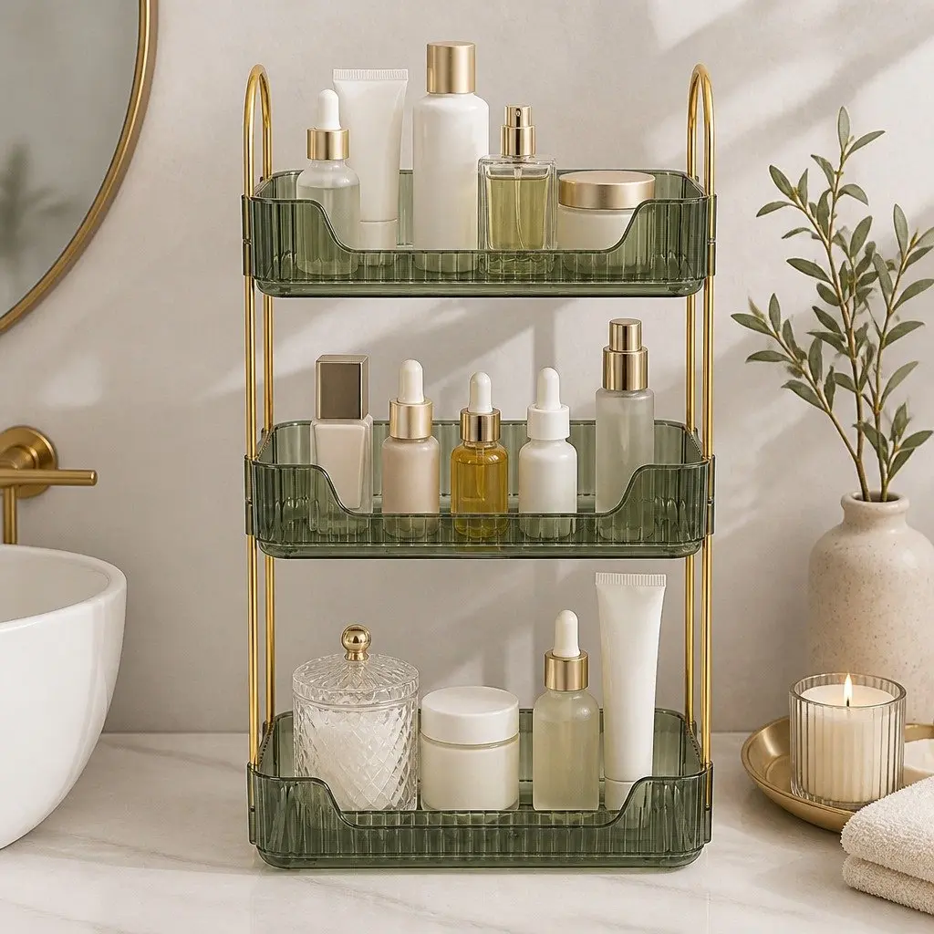 3 Tier Makeup Organiser for Cosmetics and Skincare