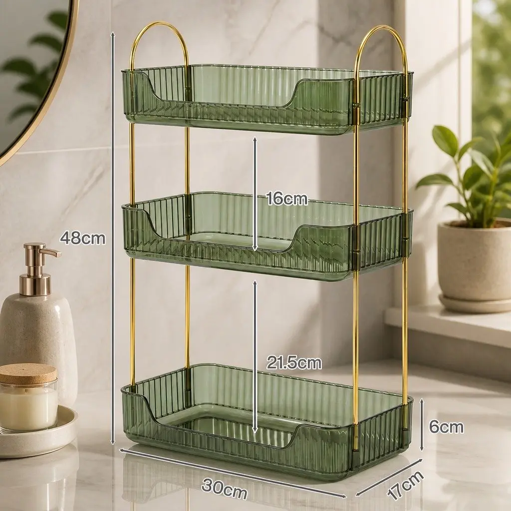 3 Tier Makeup Organiser for Cosmetics and Skincare