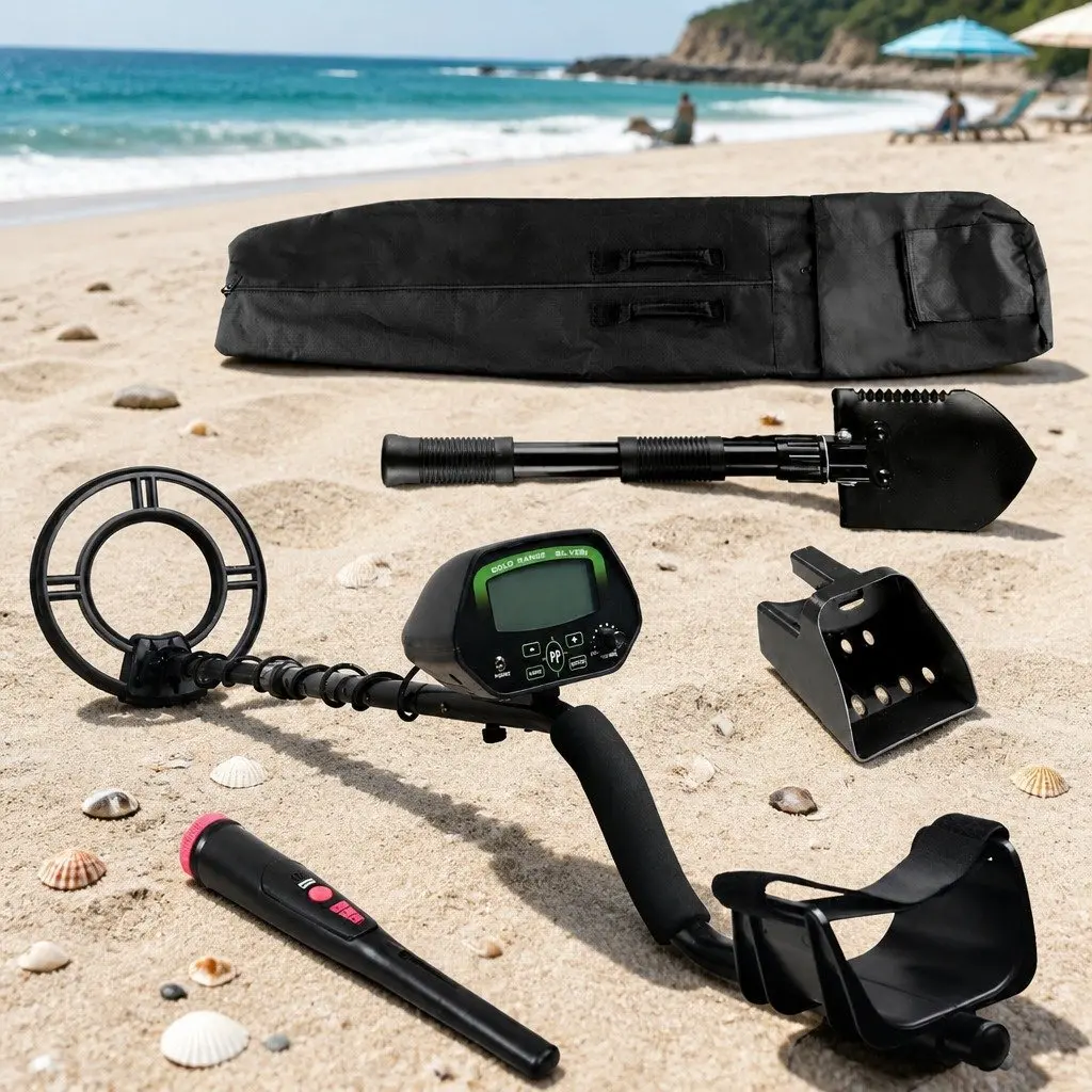 Metal Detector Pinpointer Kit for Treasure Seekers