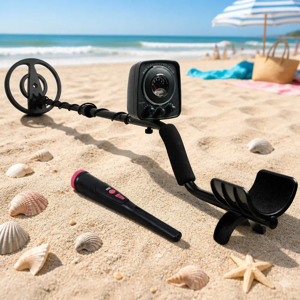 Metal Detector Pinpointer Kit for Treasure Hunts