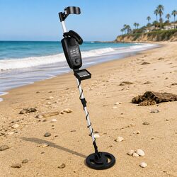 High-Quality Metal Detector with LCD Display and Waterproof Coil