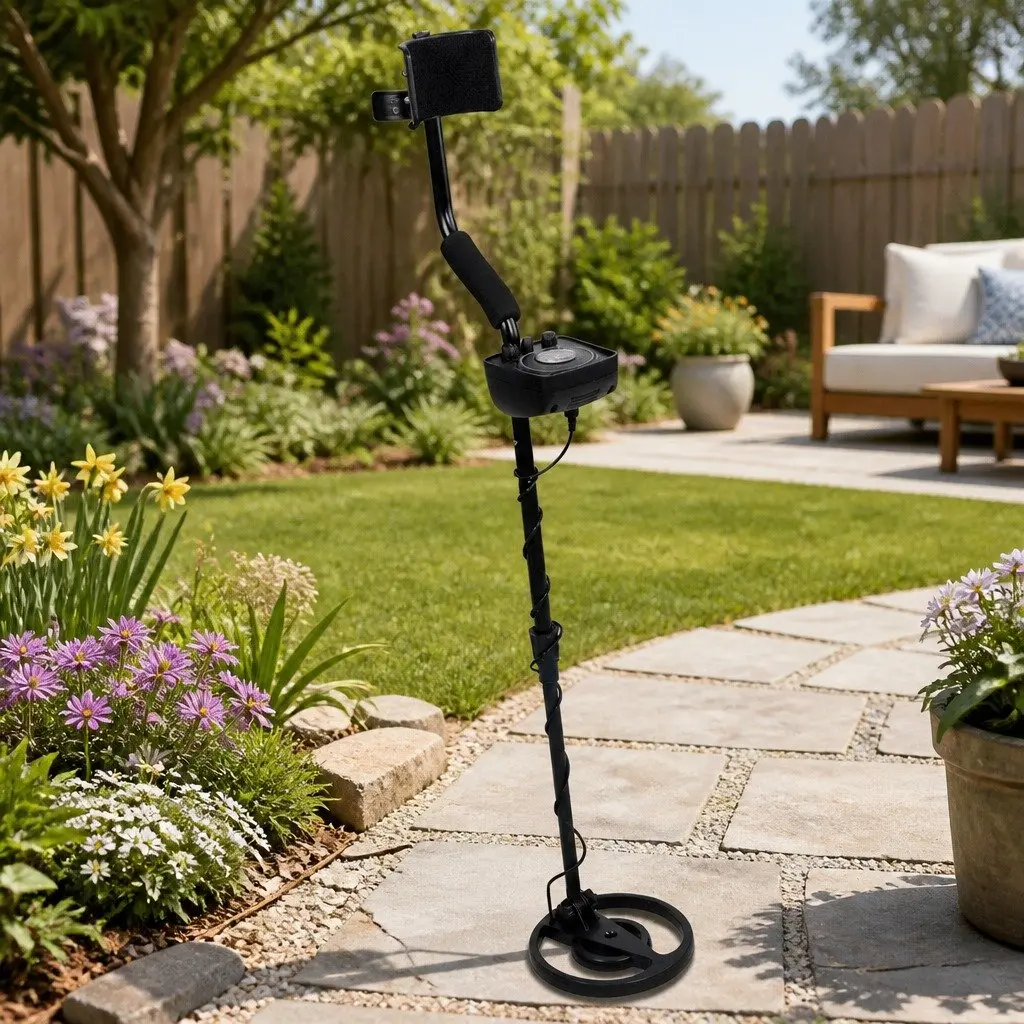 Metal Detector with LED Waterproof Search Coil