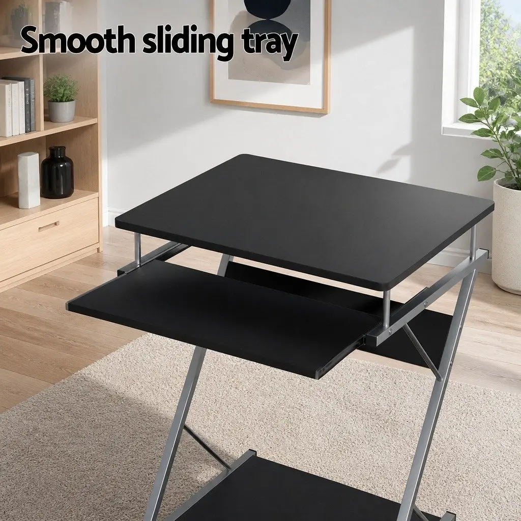 Computer Desk with Keyboard Tray 60CM