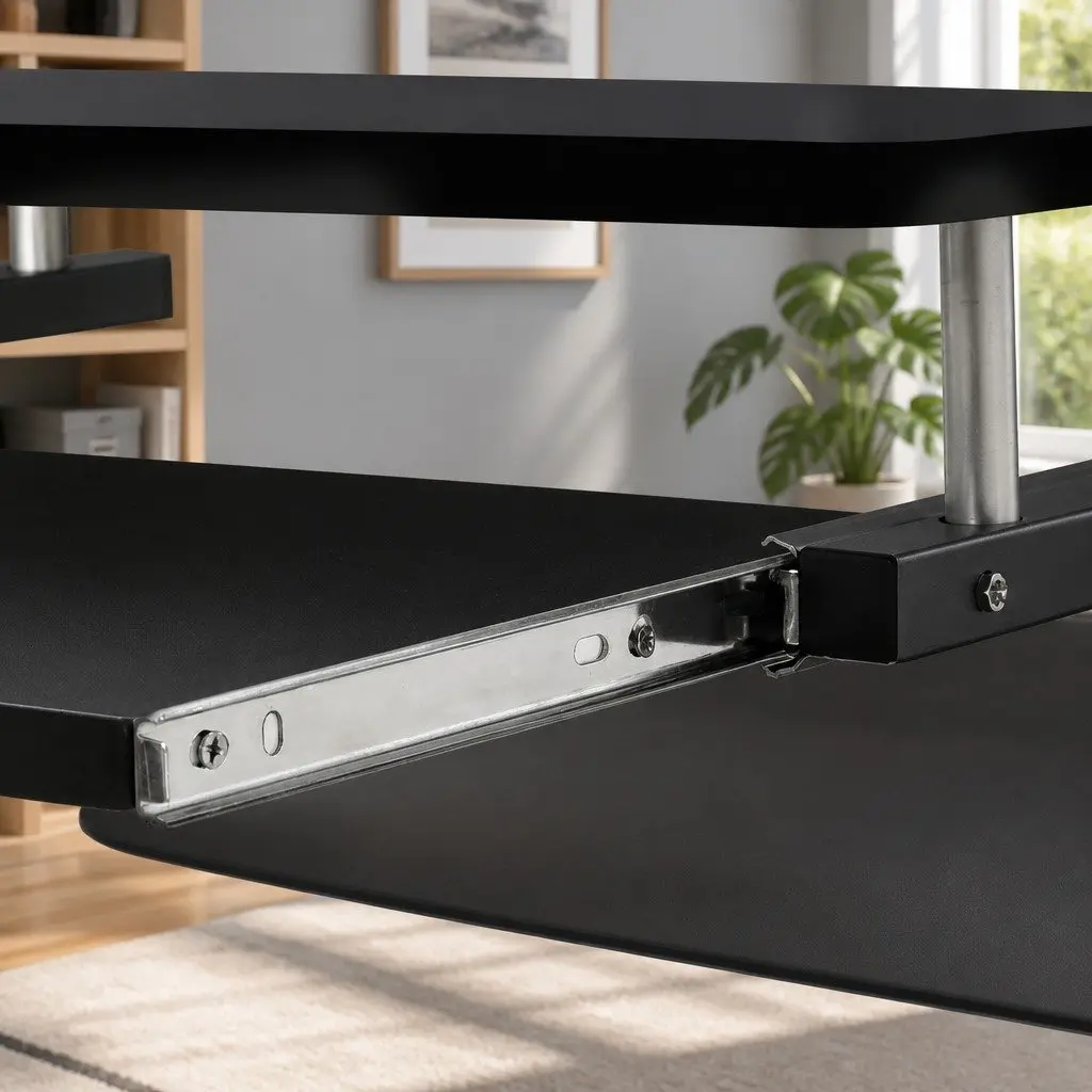 Computer Desk with Keyboard Tray 60CM