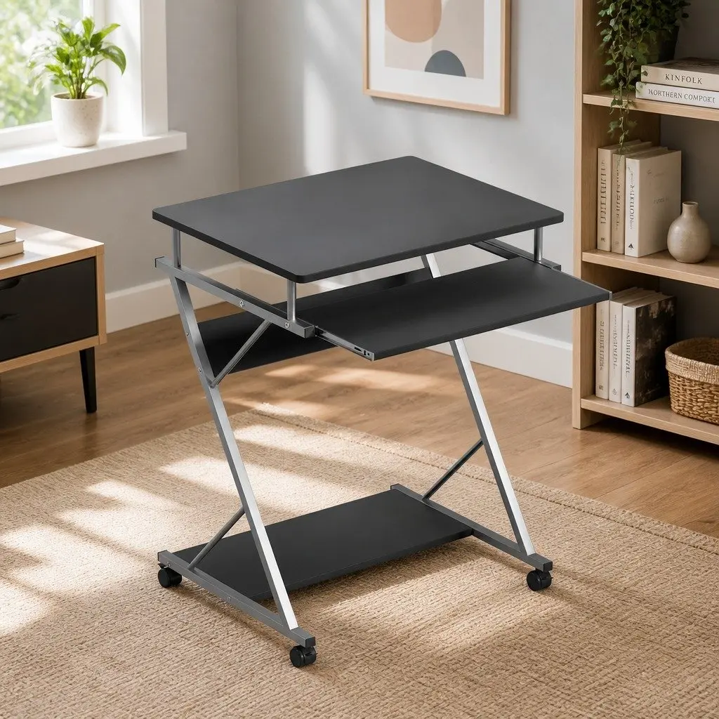 Computer Desk with Keyboard Tray 60CM