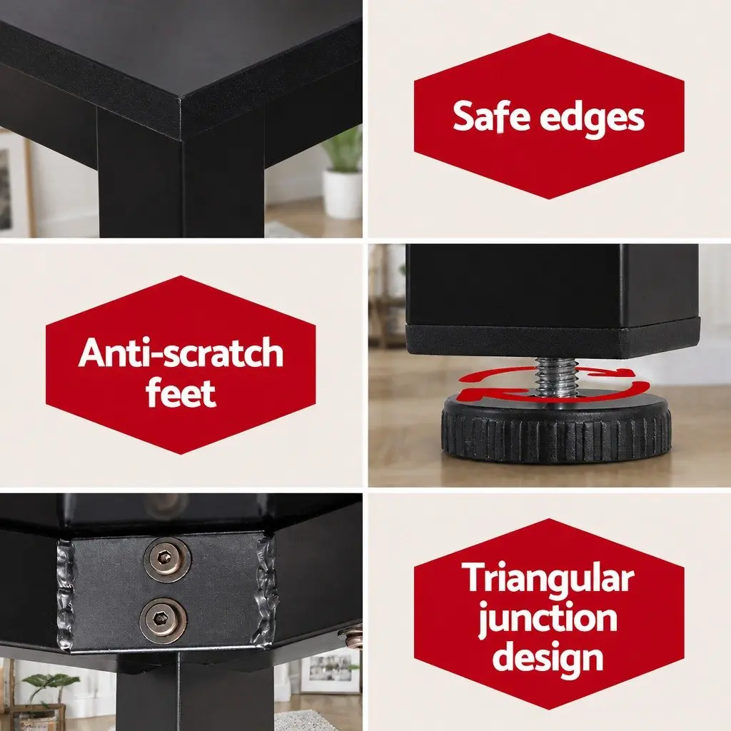 Black Computer Desk for Home or Office Use