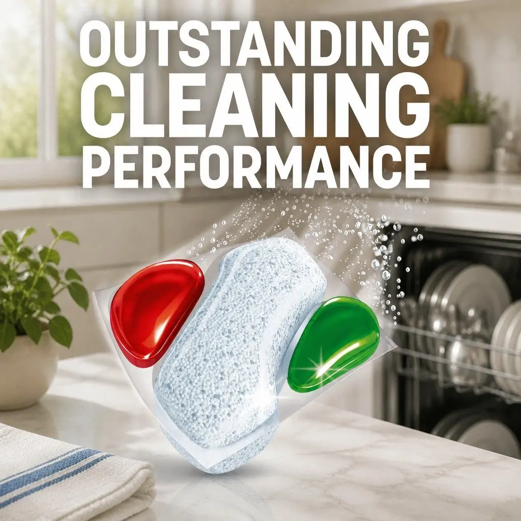 Dishwasher Tablets Lemon Fresh 44 Pack Pro Performance Grease Cutting Clean