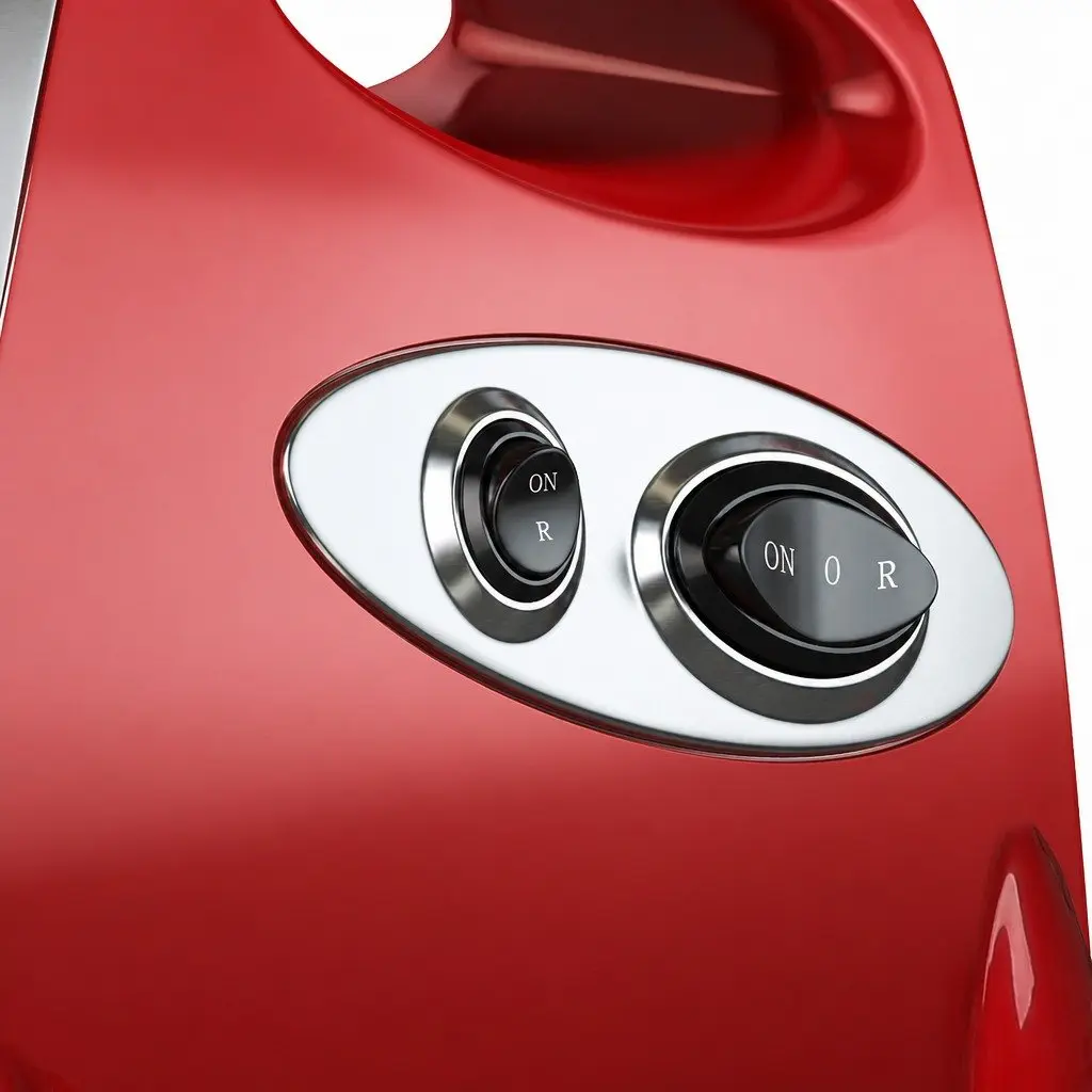 Electric Meat Grinder Stainless Steel 800W Red Silver Black White
