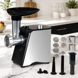 Premium Electric Meat Grinder 2800W 4-in-1 Kitchen Appliance