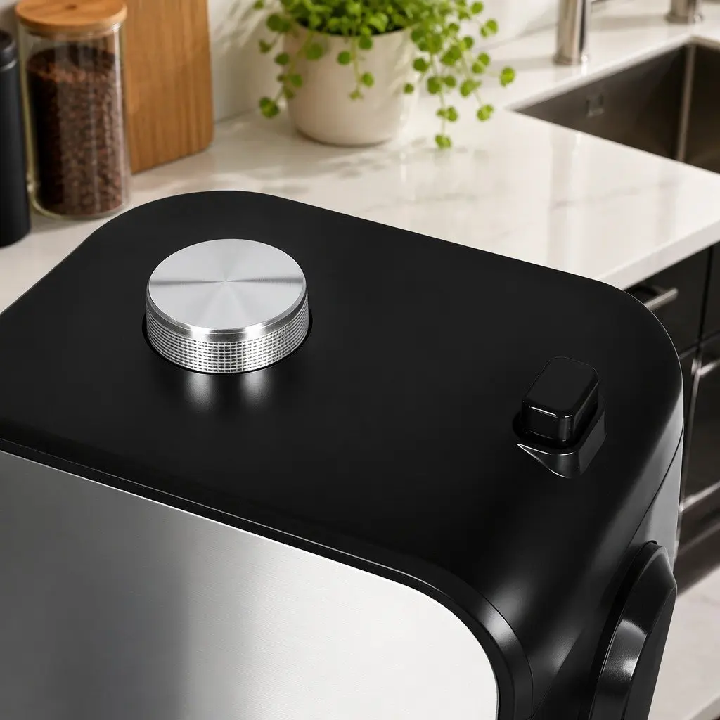 Electric Meat Grinder 2800W Stainless Steel 25.5cm Black and Silver 4-in-1 Kitchen Appliance