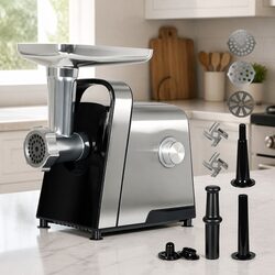 Electric Meat Grinder Mincer Sausage Maker Kibbe Attachment 2800W Kitchen Food