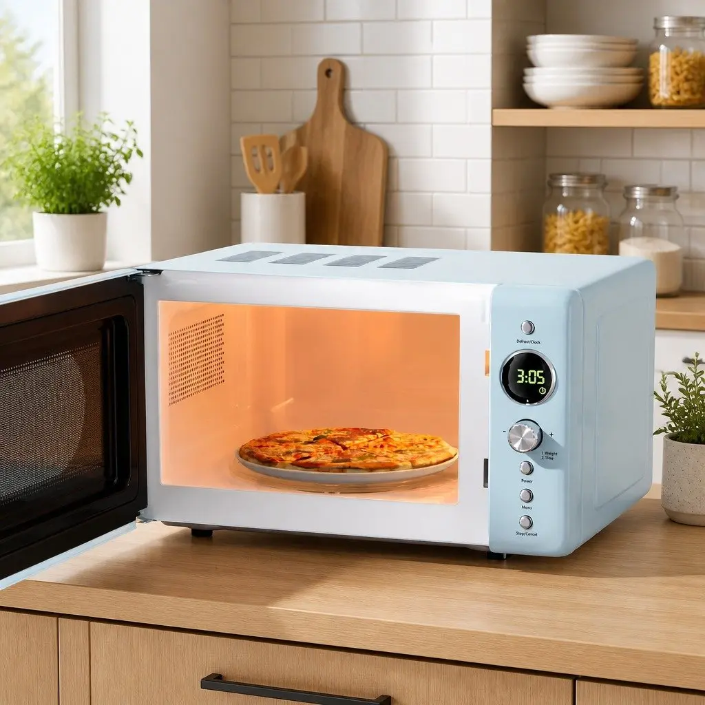 Microwave Oven 20L Blue Digital Control