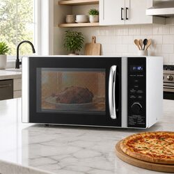 30L 4-in-1 Microwave Oven with Air Fryer and Grill