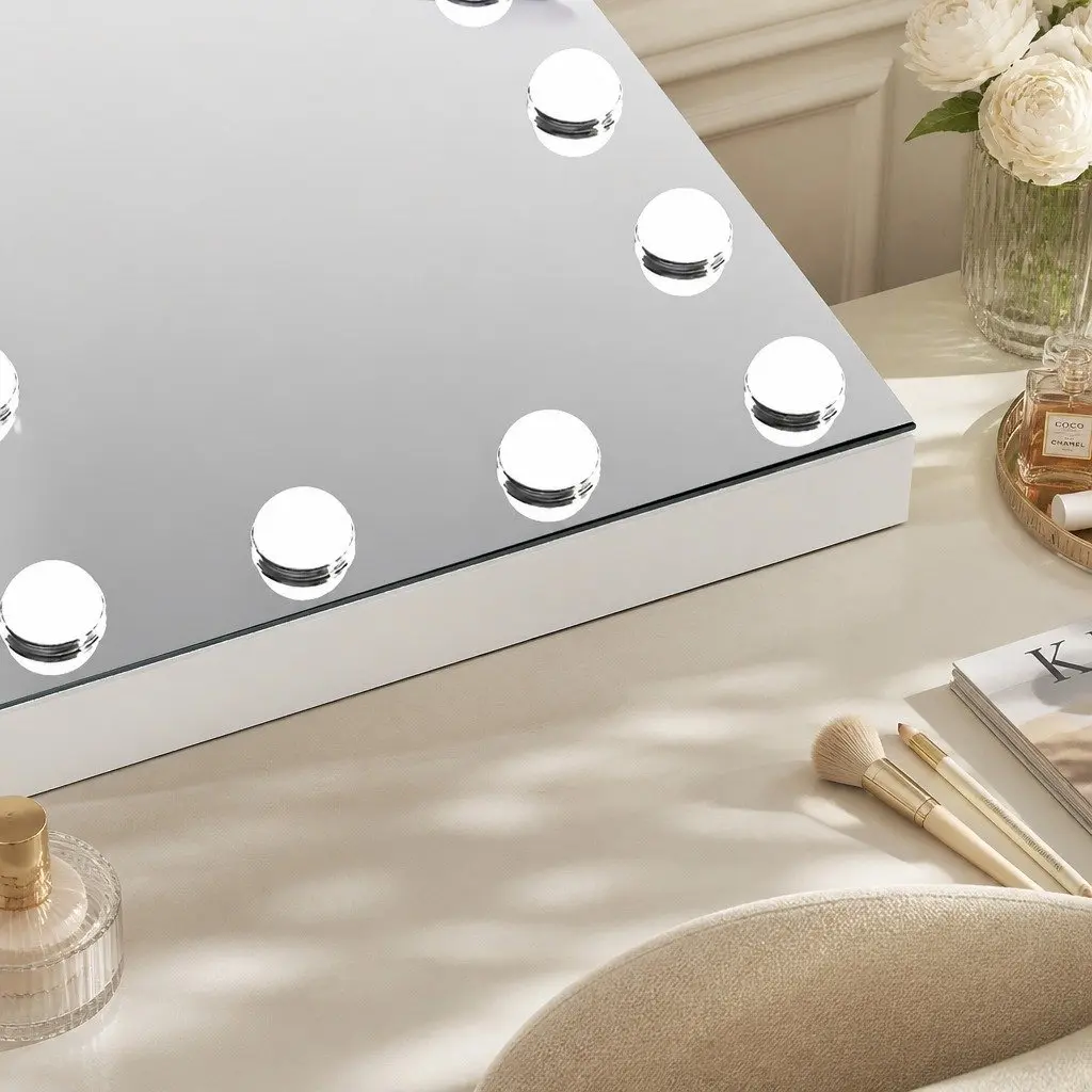 LED Vanity Makeup Mirror with Adjustable Lighting