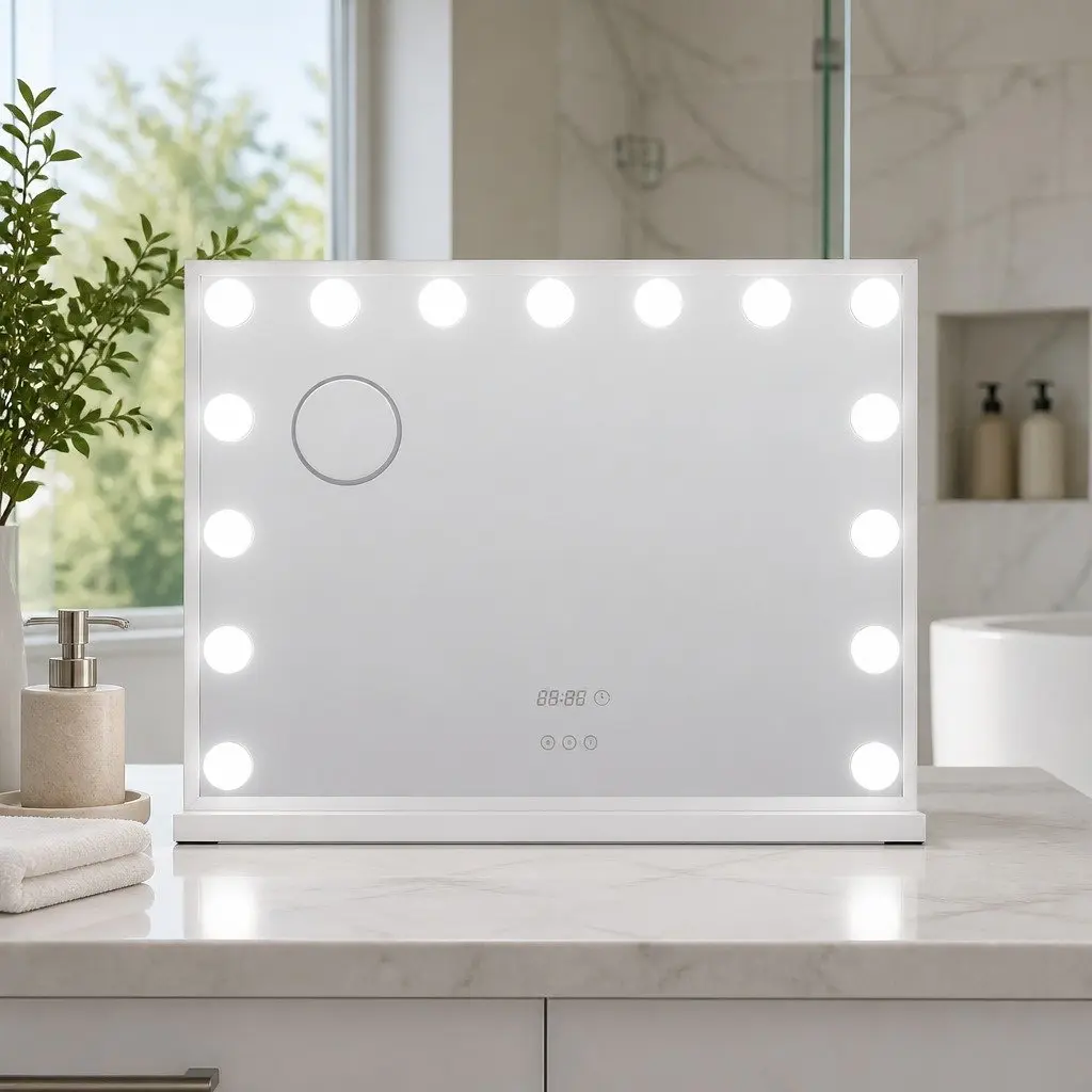 Hollywood Vanity Makeup Mirror 58x45cm with Adjustable LED