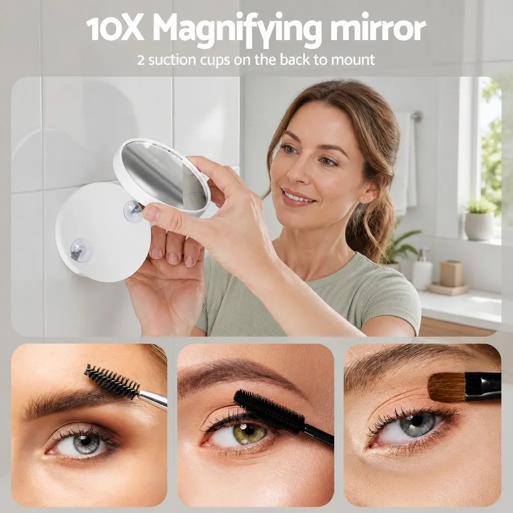 Hollywood Vanity Makeup Mirror 58x45cm with Adjustable LED