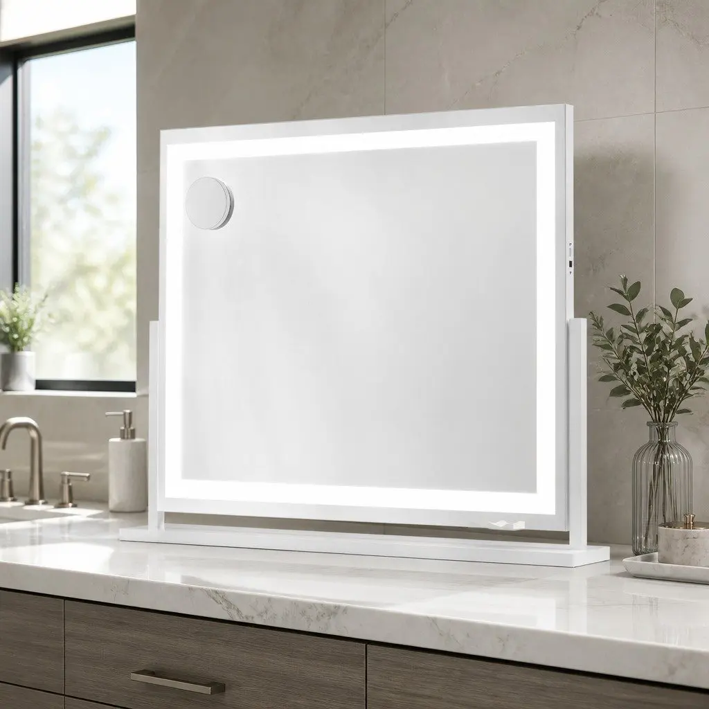 Hollywood Vanity LED Makeup Mirror 80x65cm with Touch Control