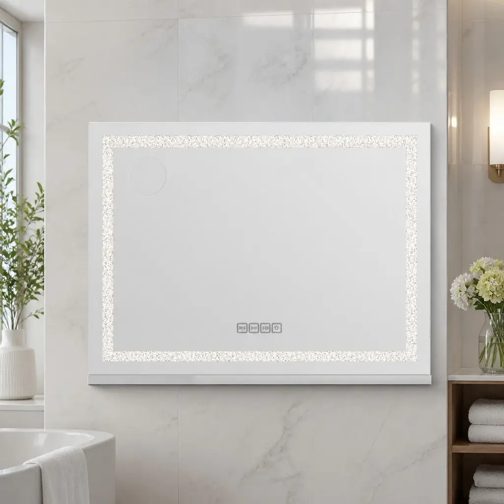 Hollywood Vanity Lighted Makeup Mirror with Bluetooth