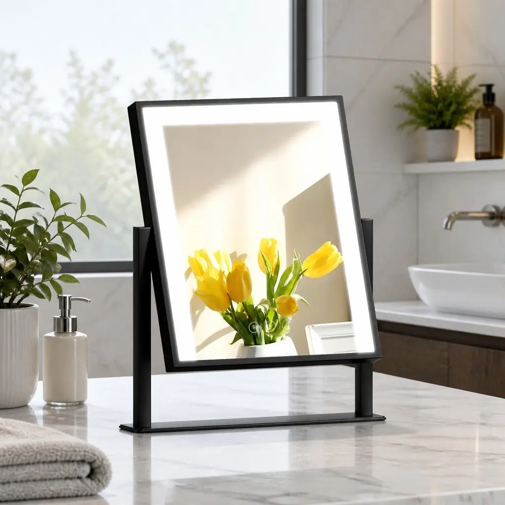 Hollywood Vanity Makeup Mirror 25x30cm with LED Touch Control