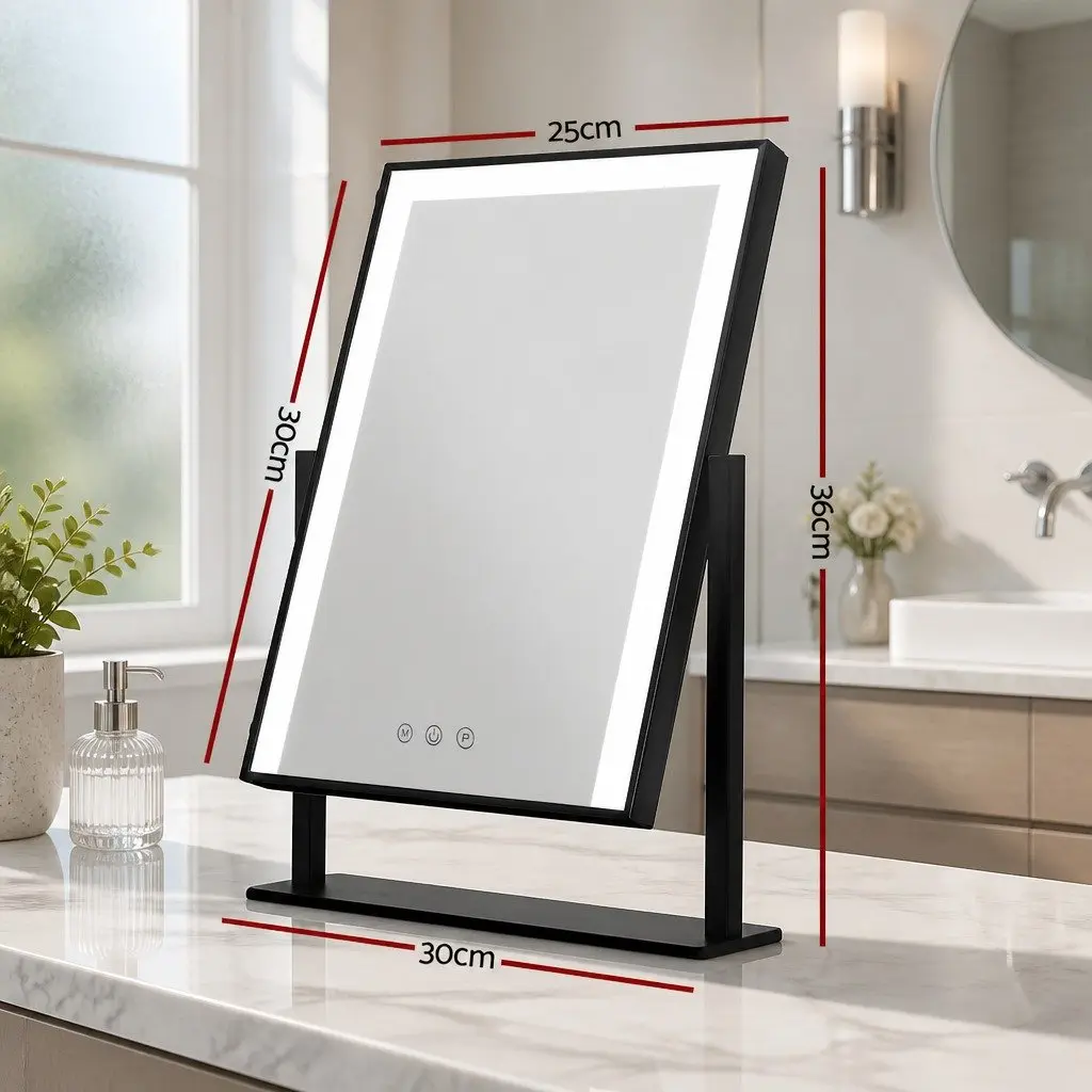 Hollywood Vanity Makeup Mirror 25x30cm with LED Touch Control