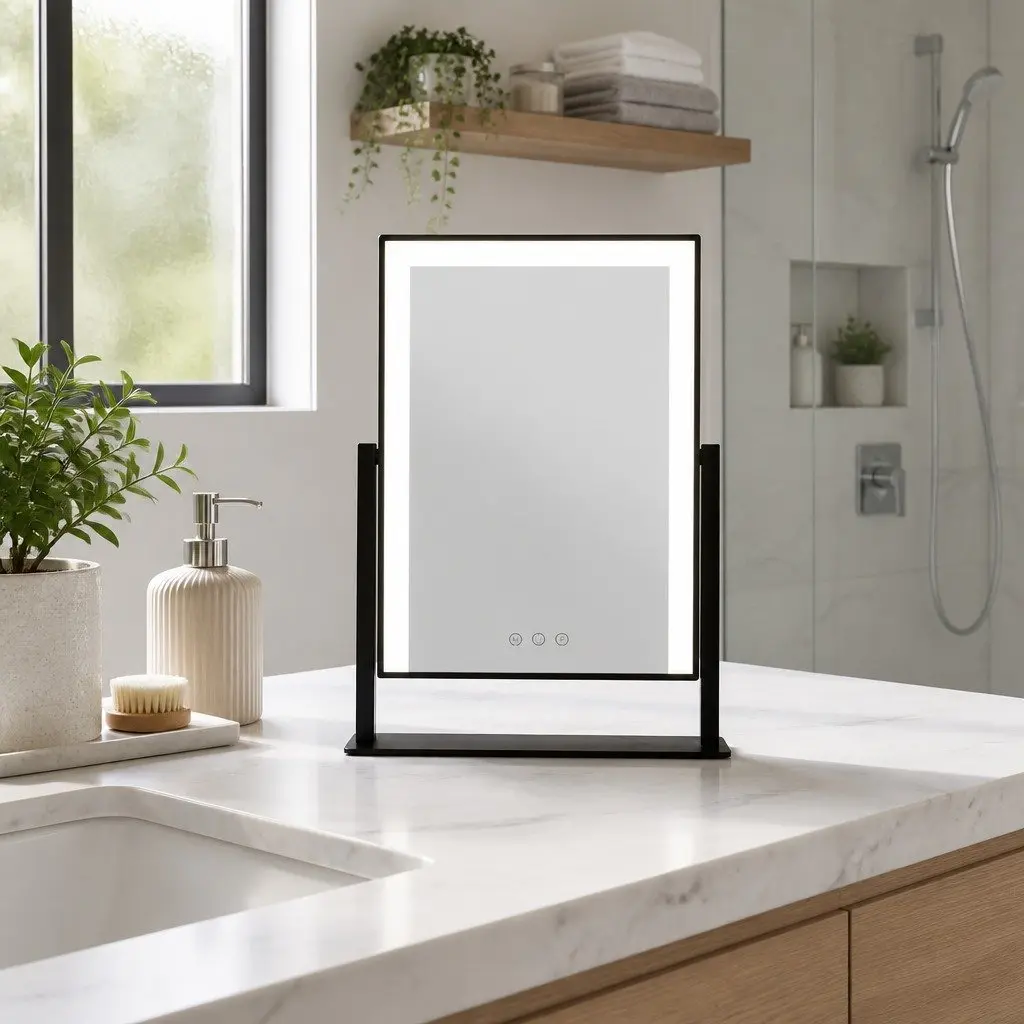 Hollywood Vanity Makeup Mirror 25x30cm with LED Touch Control