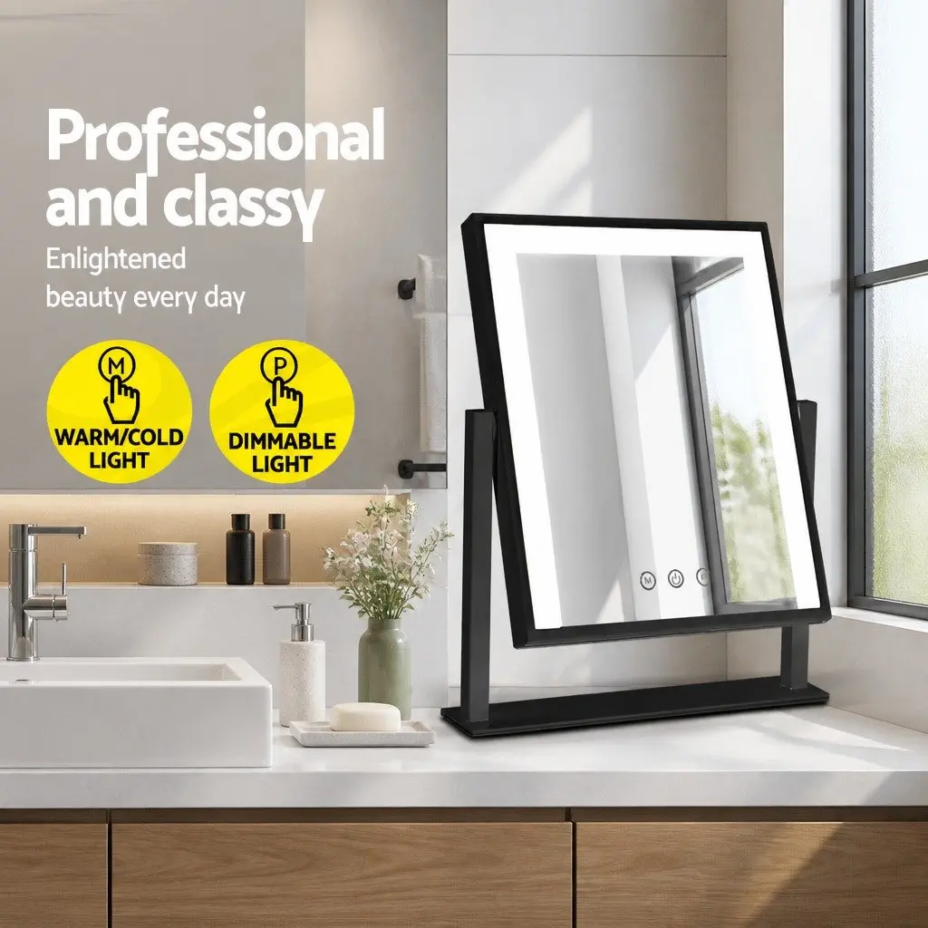 Hollywood Vanity Makeup Mirror 25x30cm with LED Touch Control