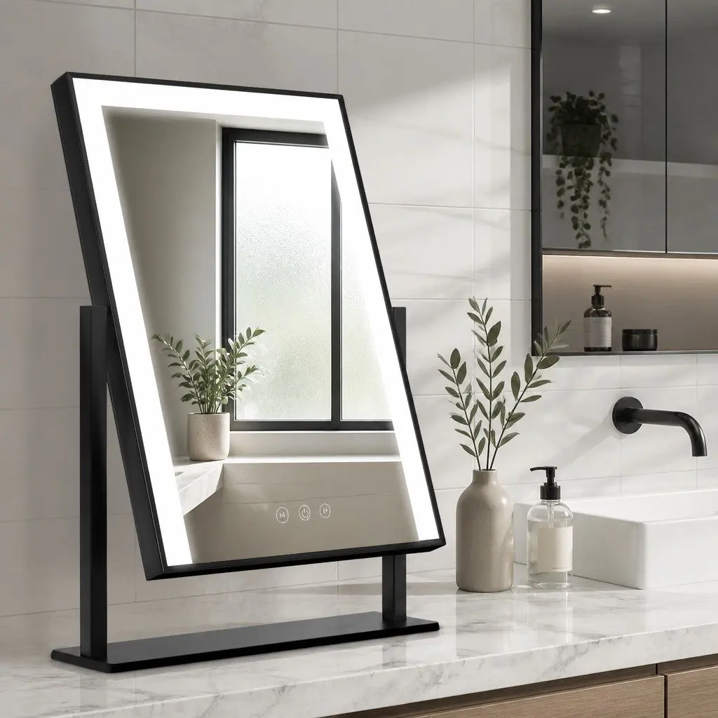 Hollywood Vanity Makeup Mirror 25x30cm with LED Touch Control