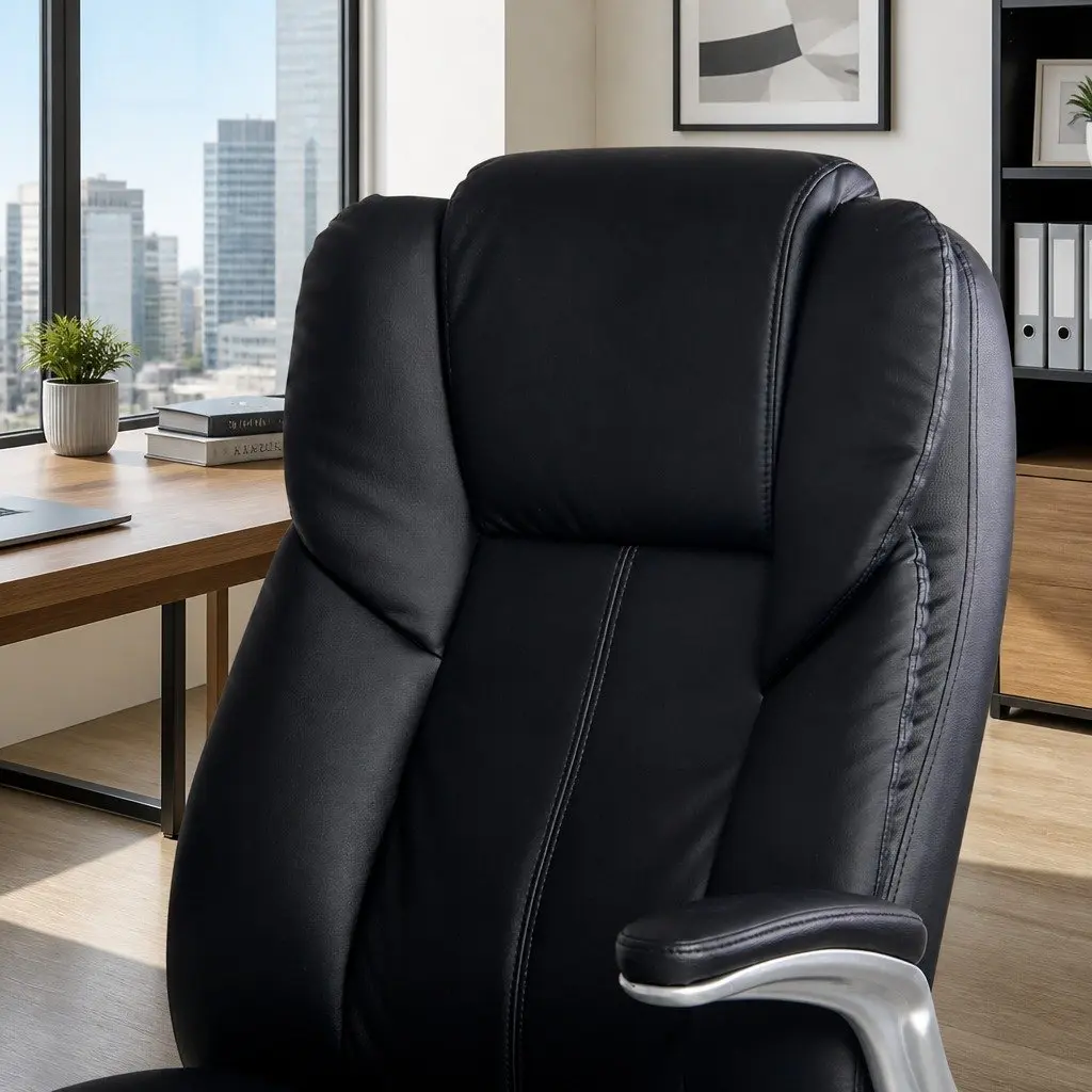 High Back Office Chair with 8-Point Massage Functionality
