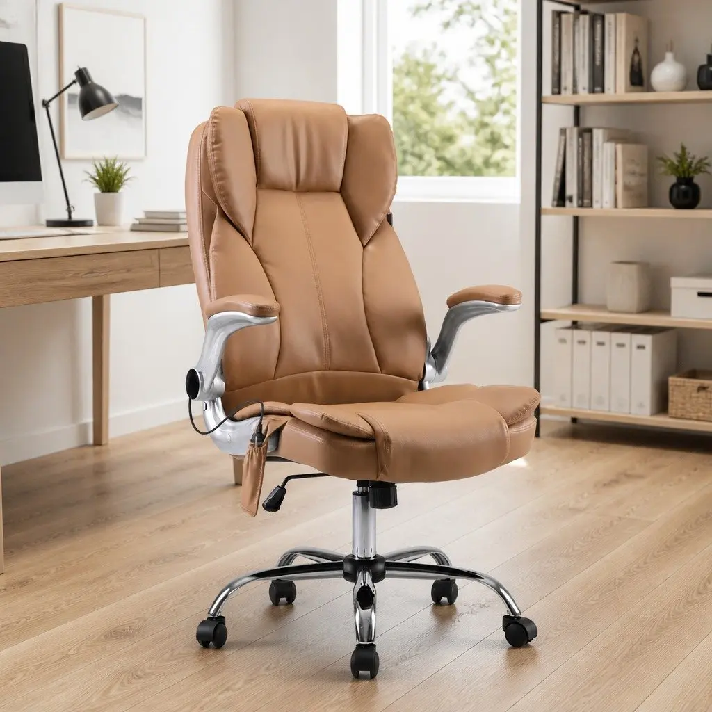 High Back Executive Chair with 8-Point Massage Function