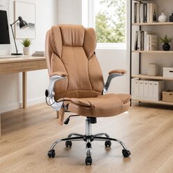8 Point Massage Office Chair High Back Vibration Recliner Executive Seating