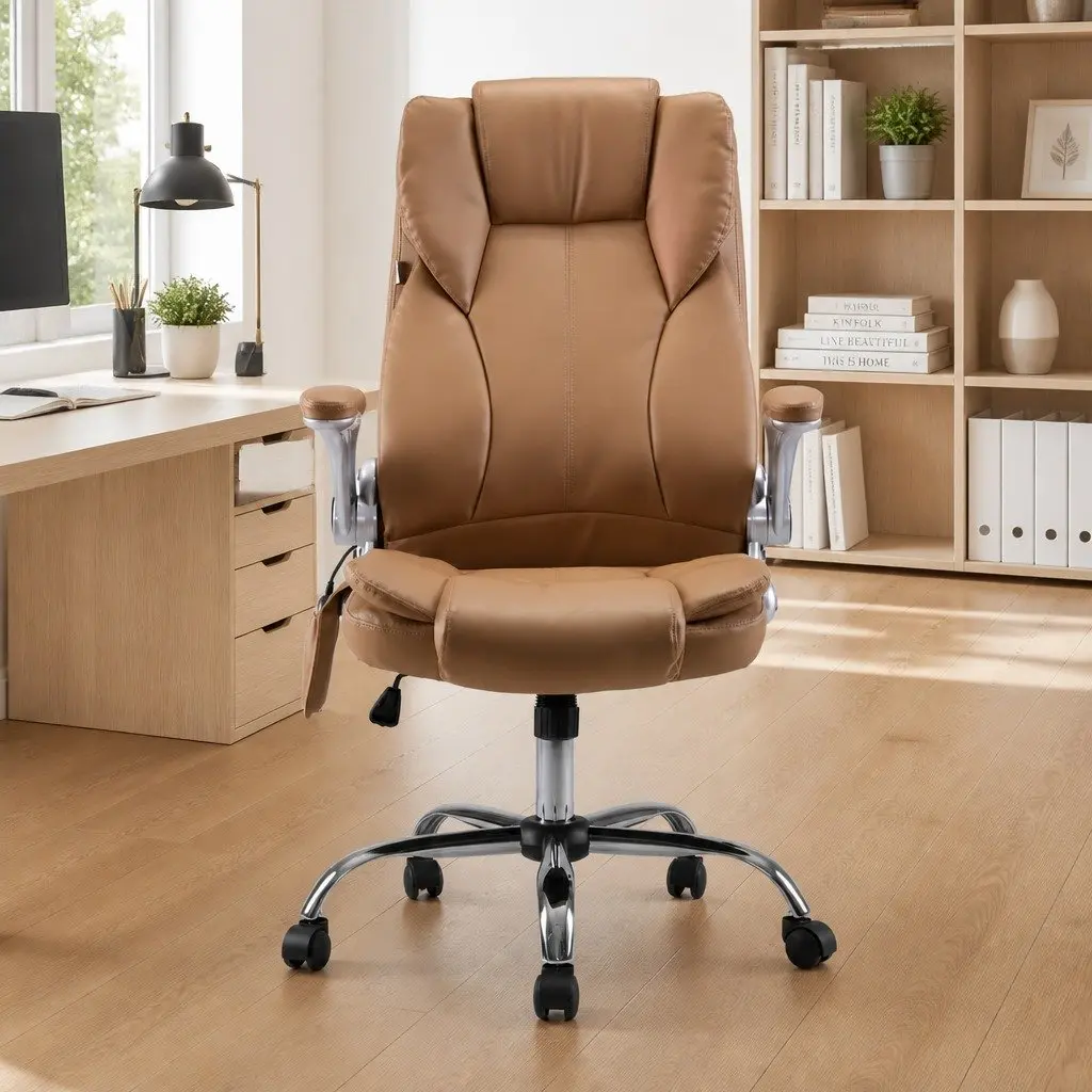 High Back Executive Chair with 8-Point Massage Function