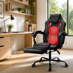 High-Quality PU Leather Massage Gaming Office Chair