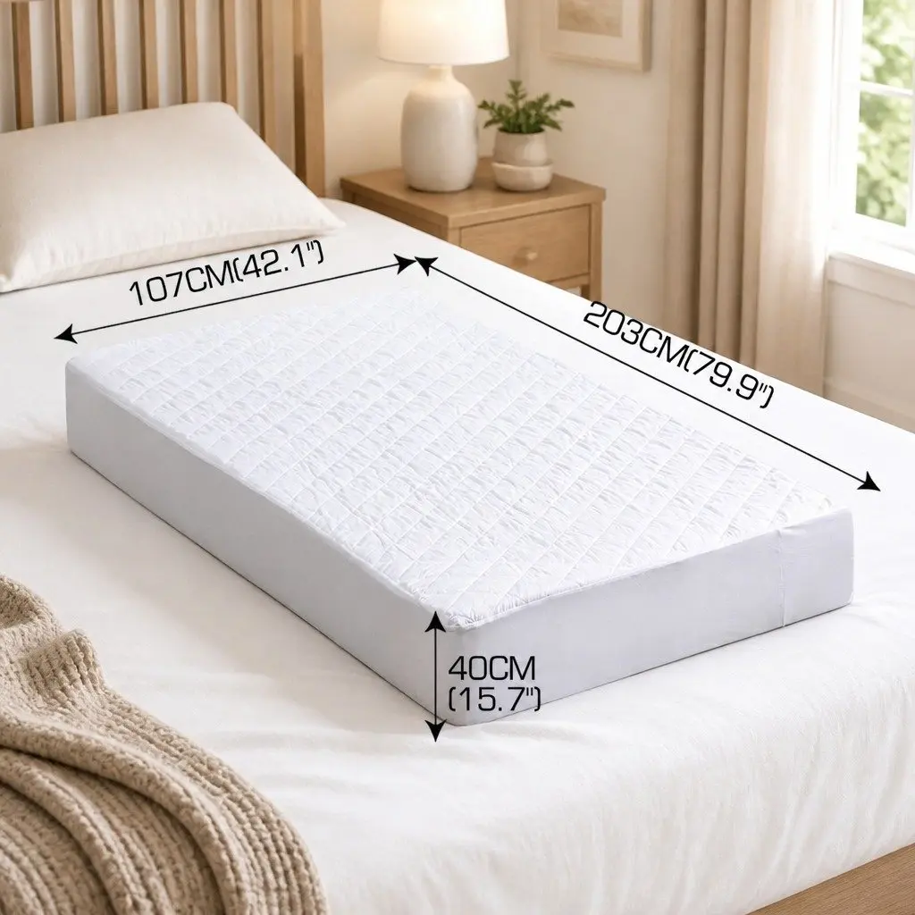 Fitted Waterproof Mattress Protector King Single