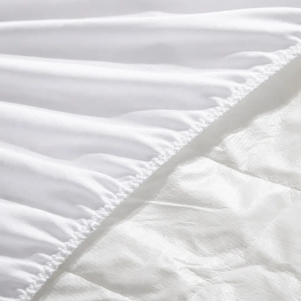 Waterproof Microfibre Single Mattress Protector with Dust Mite Guard
