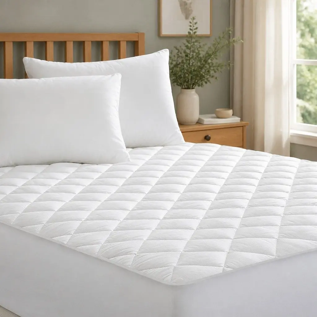 Waterproof Microfibre Single Mattress Protector with Dust Mite Guard