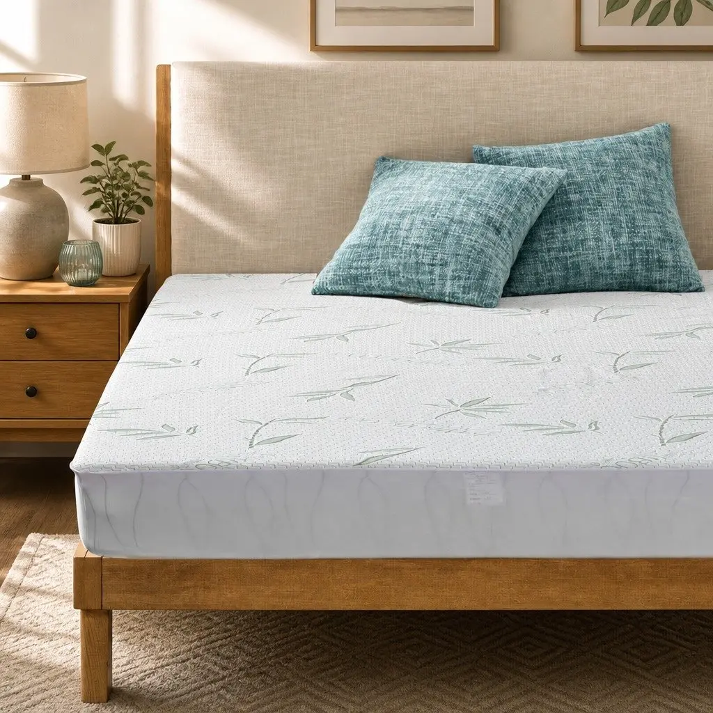 Double Mattress Protector with Waterproof Layer