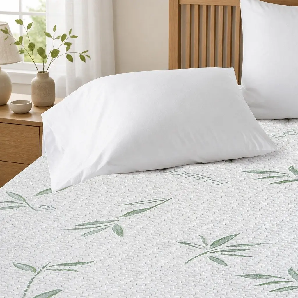 Double Mattress Protector with Waterproof Layer