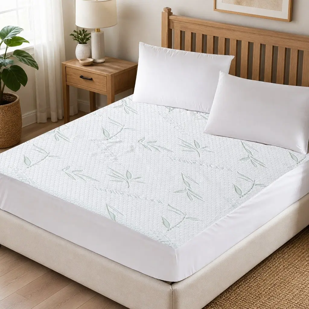 King Single Fitted Mattress Protector Waterproof