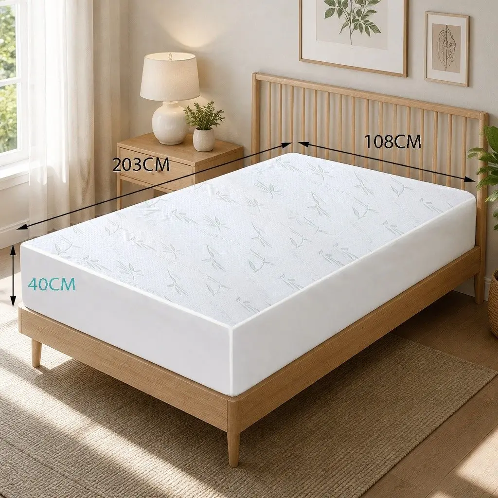 King Single Fitted Mattress Protector Waterproof