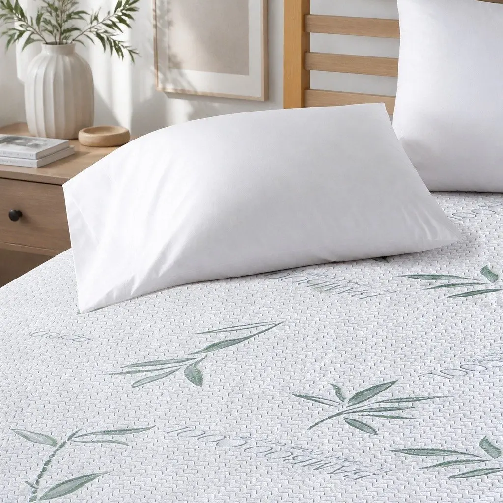 King Single Fitted Mattress Protector Waterproof