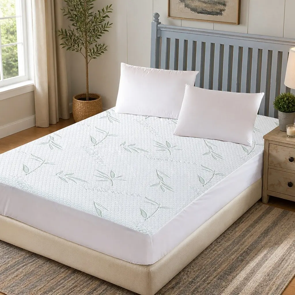 King Single Fitted Mattress Protector Waterproof