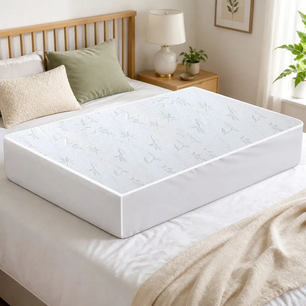 Super King Fitted Mattress Protector Waterproof Breathable Dust Mite Allergen