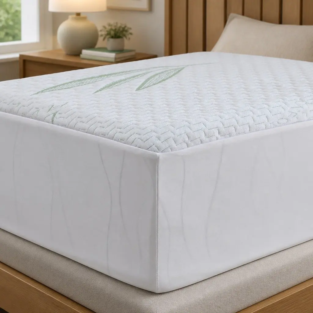 Super King Fitted Mattress Protector Waterproof Breathable Dust Mite Allergen