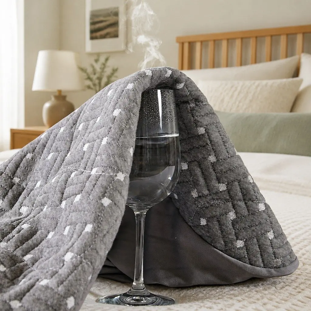 Bamboo Charcoal Queen Mattress Protector Topper