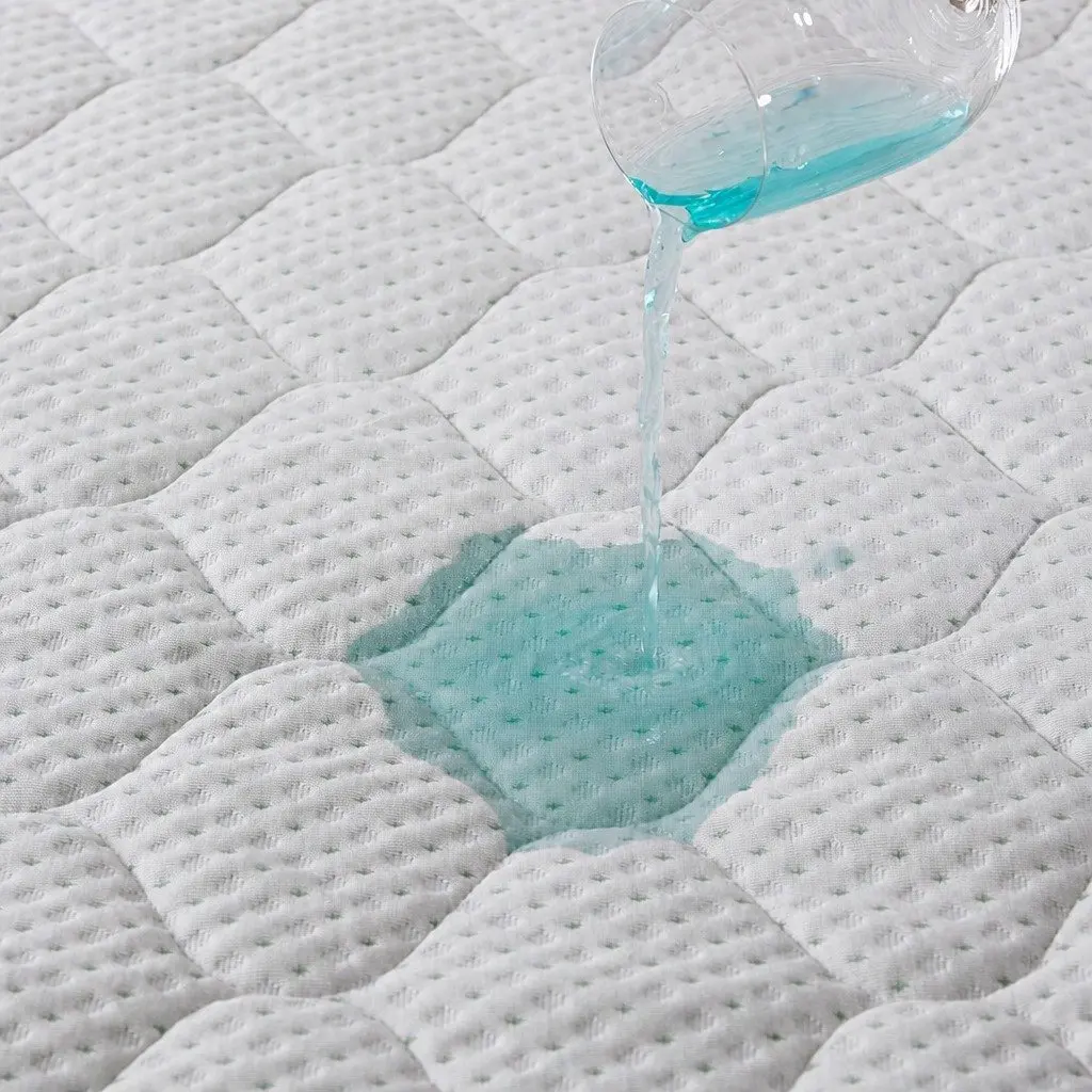Bamboo Fibre Waterproof Single Mattress Protector Topper