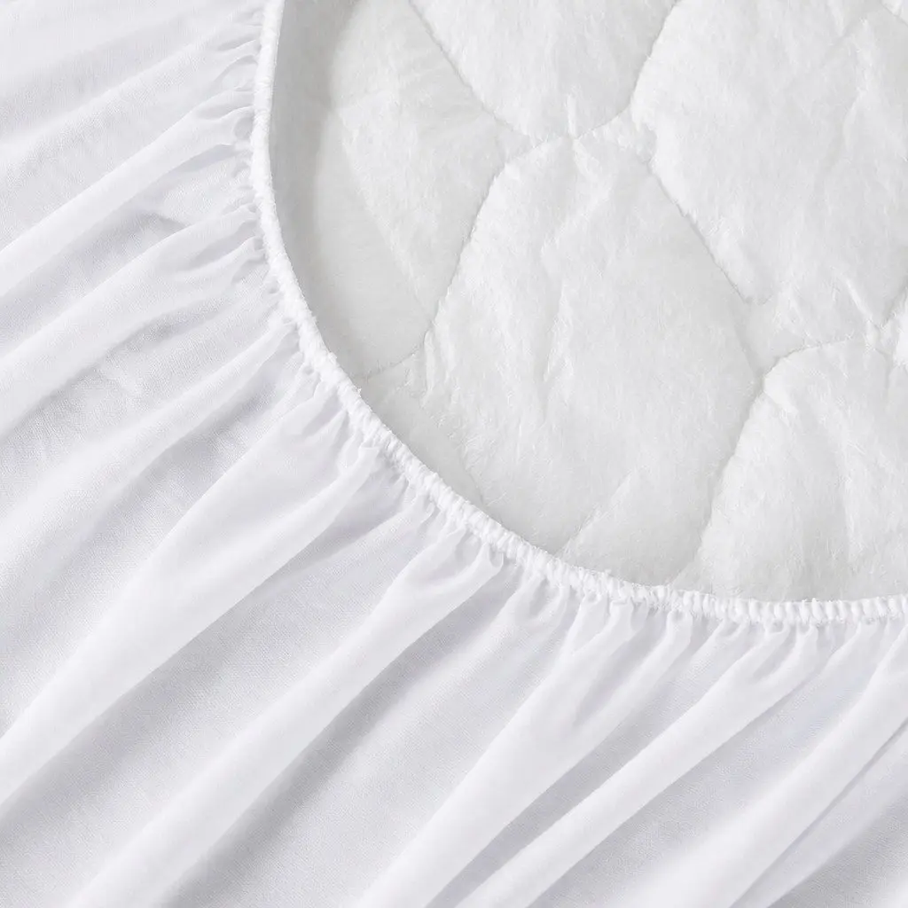 Bamboo Fibre Waterproof Single Mattress Protector Topper