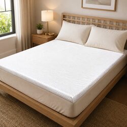 Gel Memory Foam Mattress Topper Double Bed 8CM Cool Comfort Ergonomic Support